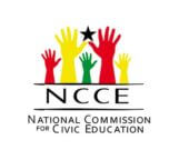 logo The National Commission for Civic Education (NCCE, Ghana)