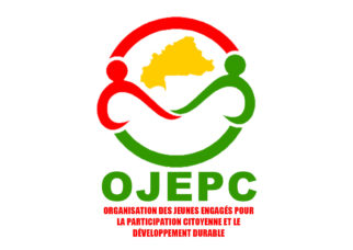 logo Organisation des Jeunes Engagés pour la Participation Citoyenne et le Développement Durable au Burkina Faso