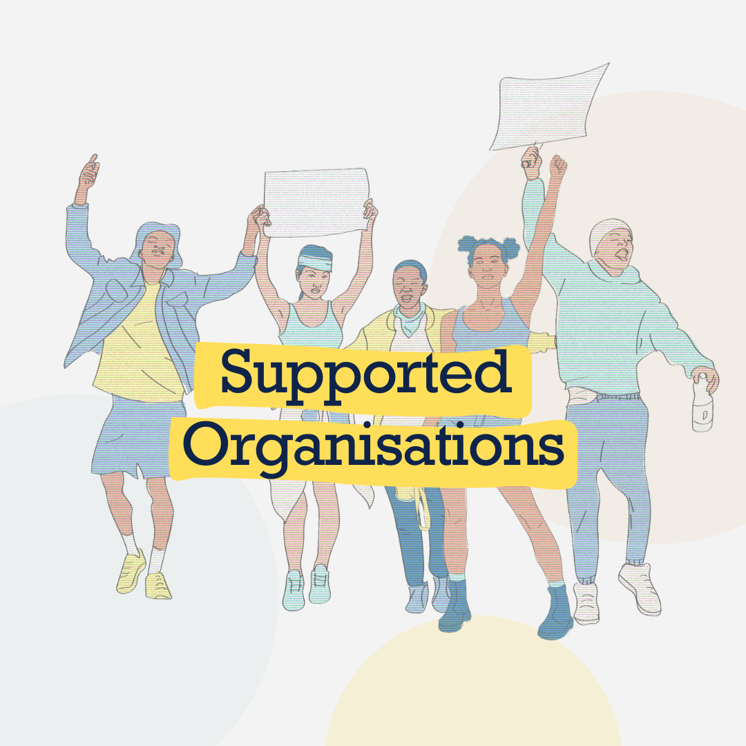 Supported organisations