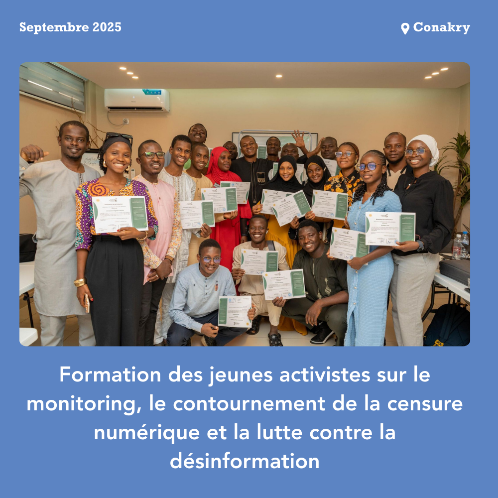 formation des jeunes activistes
