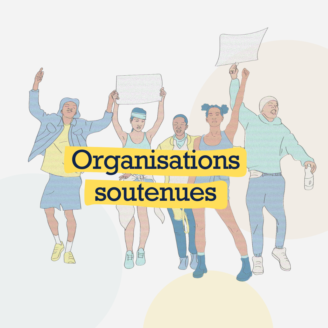 Organisations soutenues