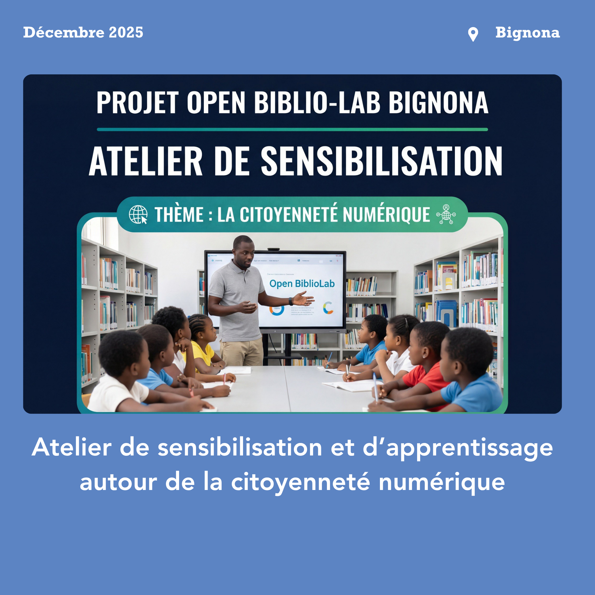 atelier de sensibilisation à la citoyenneté numérique