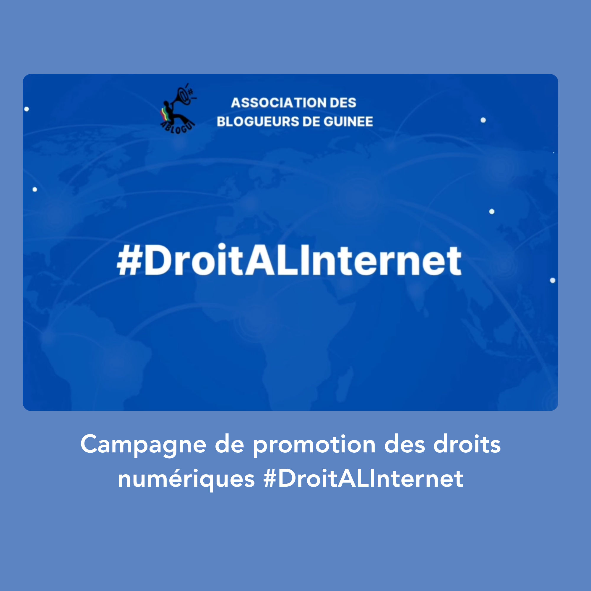 campagne de promotions des droits numériques #droitalinternet