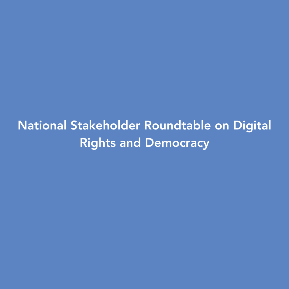 national stakeholder roundtable