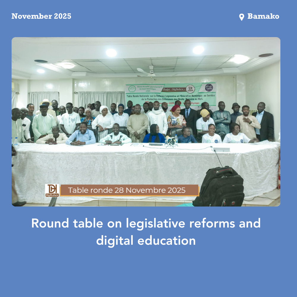 round table on legislative reforms and digital education