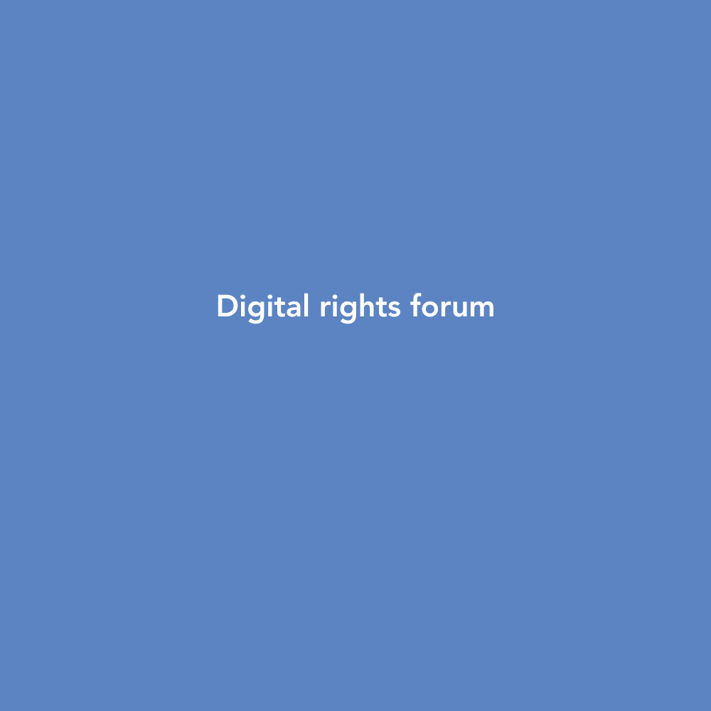 digital rights forum