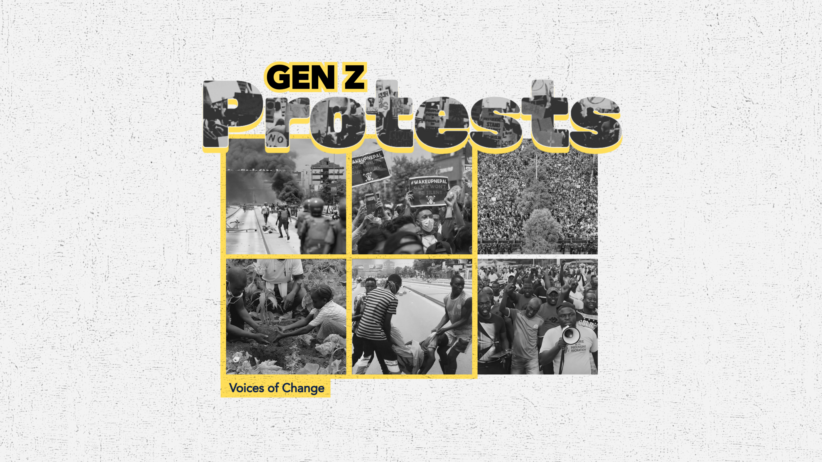 Gen Z Protests Banner