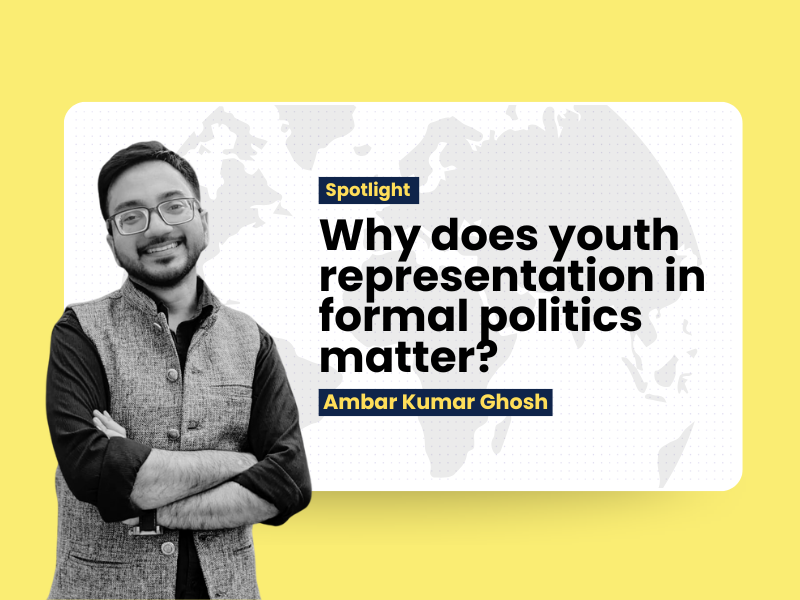 Why does youth representation in formal politics matter?
