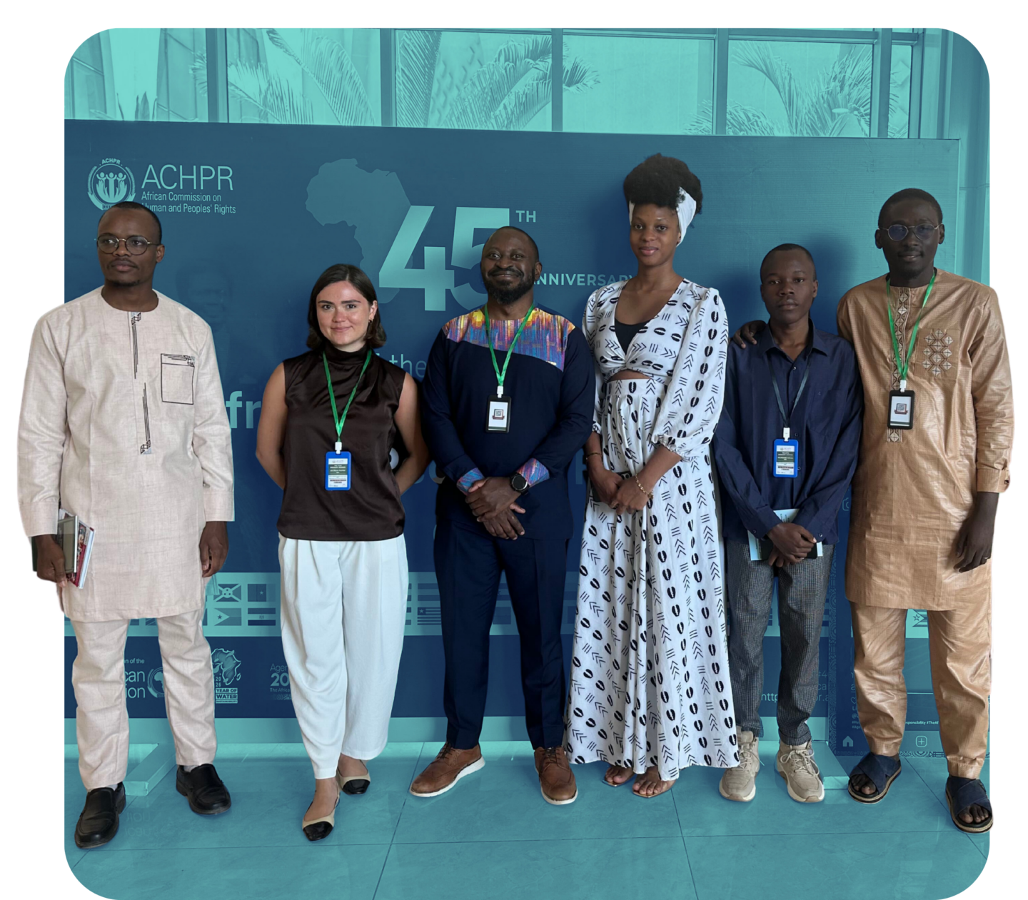 YDC Delegation at the ACHPR
